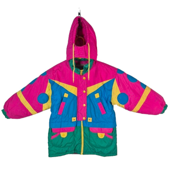 CLASSIC GEAR QUILTEX Vintage Puffy Snow Jacket Youth Size 6X - Picture 1 of 13